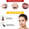 Eyebrow Contouring Pen, Waterproof Microblading Eyebrow Pencil with 4-Prong Micro-Fork-Tip Applicator, Liquid Eyebrow Pencils for women Creates Natural Looking Brows Effortlessly (Light Brown)