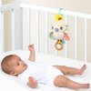 Playgro Fauna Friends Pull String Cockatoo - Interactive Musical Toy with Hanging Features for Car Seats & Cribs - Blend of Teething & Sensory Exploration - A Whimsical Addition to Your Baby Gym Toys
