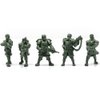 Fantasy Battles Fantasy Creature Mini Action Figure Playset- Polar Guardsmen 2 inch 1/32- 5 pcs Fantasy Figures - XL 1/32nd Scale DND Characters Accessories RPGs and Soldiers