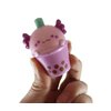 24 Mini 2" Food Axolotl Slow Rise Squishy Toys - Memory Foam Party Favors, Fidgets, Prizes, OT (Bulk - 24 Axolotls (2 Dozen))