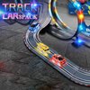Track Cars Replacement Only Light Up Toy Cars with 5 Flashing LED Lights Toys Racing Car Track Accessories Compatible with Magic Tracks and Tracks with Most Track Cars for Boys and Girls (3 Pack)
