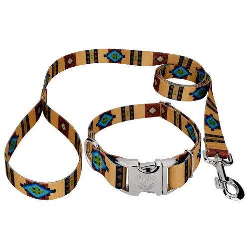 Country Brook Design - Native Arizona Premium Dog Collar & Leash - Small