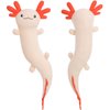MaoGoLan Giant Axolotl Plush Stuffed Animal,Big Axolotl Plush Pillow Toy,Huge Stuffed Axolotl Body Pillow for Kids Adults,Christmas Birthday Valentine's Day Present Pink