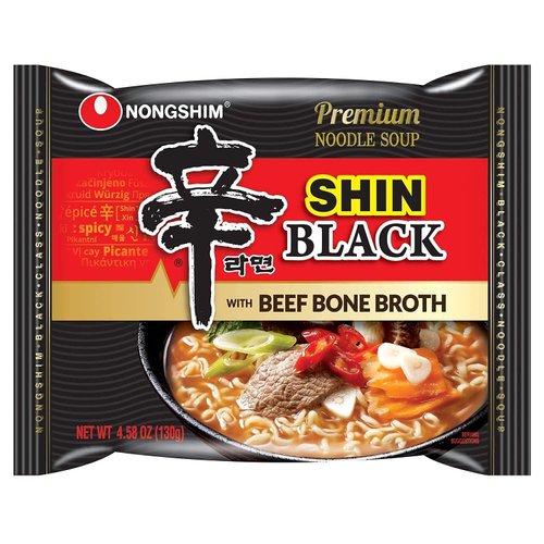 Nongshim Shin Ramyun Gourmet Spicy Instant Noodles, Premium Noodle Soup, 4.58 Ounce, Pack of 4
