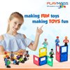 Playmags Magnetic Figures Community Set of 15 Pieces - Play People Perfect for Magnetic Tiles Building Blocks - STEM Learning Toys Children – Magnet Tiles Expansion Accessories Pack (Styles May Vary)