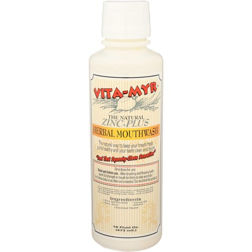VITA-MYR Zinc-Plus Xtra Herbal Mouthwash (16 Ounce)