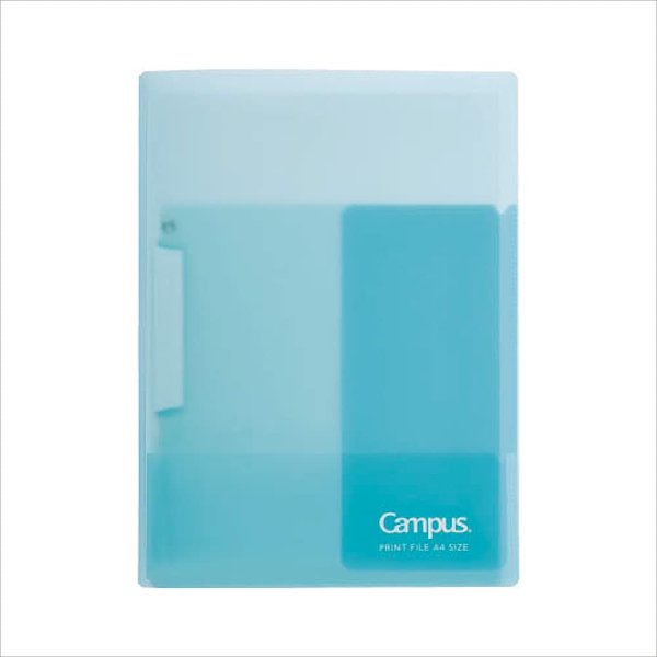 Kokuyo Campus Easy to Review Print File, Clip Folder, File Folder, A4, Light Blue, Japan Import (FU-CE755LB)