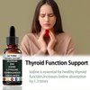 Actora Thyroid Support Drops with Selenium Zinc Iodine L-Tyrosine Ashwagandha Energy Supplement - 4 fl oz (1pcs)