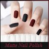 Black Matte Nail Polish, Air Dry Matte Black Nail Polish, Matte Black Nail Polish for Men & Women, Black Nail Polish Matte , Black Nail Polish Quick Dry, Dark Matte Nail Polish, Mens Gel Polish