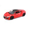 Maisto 2018 Acura NSX Red with Black Top 1/24 Diecast Model Car