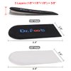 Dr.Foot Adjustable Orthopedic Heel Lift Inserts, Height Increase Insole for Leg Length Discrepancies, Heel Spurs, Heel Pain, Sports Injuries, and Achilles tendonitis (Black, 3 Layers - L)