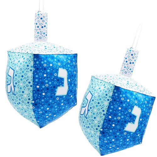 The Dreidel Company Hanukkah Inflatable Dreidel, Party Decorations, 24" Tall