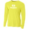 Hardcore Men's Long Sleeve Loose Fit Rash Guard Surf Shirt Water Sports Swimwear