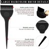 Hair Coloring Brush Hair Dye Brush kit Hair Dying Brush to Apply Hair Color Hair Tint Brush Tint Brushes for Hair Color