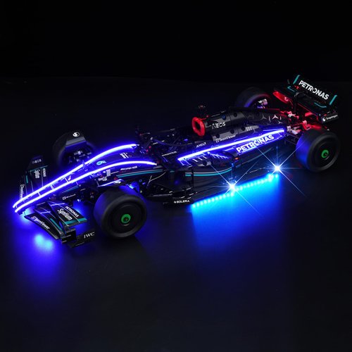 DALDED LED Lighting Kit for Lego Technic Mercedes-AMG F1 W14 E Performance Race Car, LED Light Compatible with Lego 42171 Building Block Models (Not Include Lego Set)
