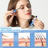 Lash Serum, Rapid Eyelash Growth Serum, Eyelash Serum for Eyelash Growth Thickness, Stronger, Healthier Lashes & Brows, Longer, Fuller, and Thicker Lashes, Vegan & Cruelty-Free (Light Blue 4ML)