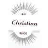 12X Eyelashes - #41 Christina 100% Human Hair Fake Eyelashes