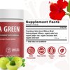 Amla Green Tea Superfood Powder Supplement, Daily Greens Antioxidant Blend with Organic Oolong Tea, 20x Concentrated Amla, Indian Gooseberries, Smooth Flavor, 30 Servings