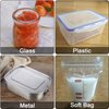 Wisdompro 320 pcs Removable Freezer Labels, Blank White Labels Stickers for Food Containers, Storage Bins, Spice Jars, Bottles, Organize Your Home & Kitchen - 2x1.2 inch