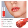 sefudun Lip Glow Oil-Moisturizing Lip Gloss -Hydrating Lip Glow Oil Long Lasting Waterproof Lip Tint Set Lip Stain (CHEERY)