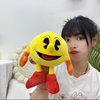Lhcn021 9.8" pac Game Man Plush Stuffed Toy, Cool Toys, Plush Toy Gifts for Boys Girls, Stuffed Toy, Suitable for Festivals/Birthday Gifts.
