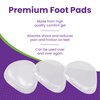 Premium Gel Ball of Foot Cushions - Reusable Clear Gel Metatarsal Pads - Foot Pain Relief - 1/4 Inch - 4 Pair