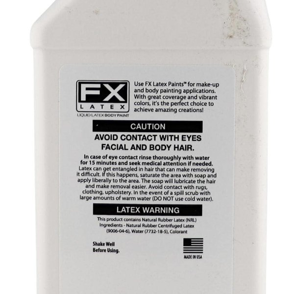 Liquid Latex Fashions- Ammonia Free Natural Face paint for Kids and Adults, Ideal for Artwork, School Plays, Cosplays and Concerts, Fluorescent Blue- 16 oz