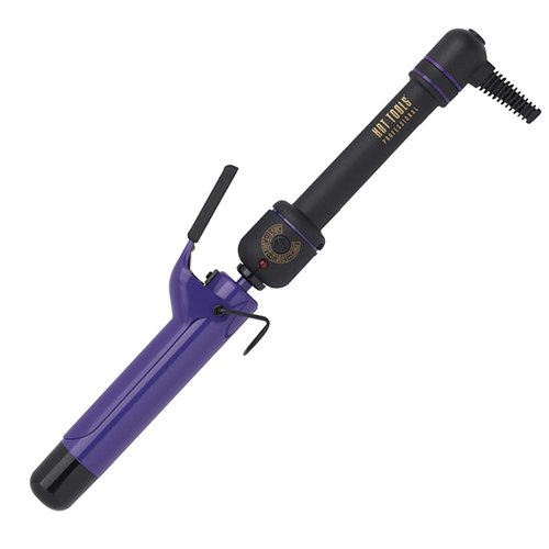 Hot Tools Professional Ceramic + Tourmaline Curling Iron, 1-1/4