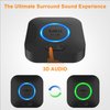 [Upgraded] 1Mii B06 Plus Bluetooth Receiver, HIFI Wireless Audio Adapter, Bluetooth 5.0 Receiver with 3D Surround aptX Low Latency for Home Music Streaming Stereo System