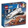 LEGO City Space Mars Research Shuttle 60226 Space Shuttle Toy Building Kit with Mars Rover and Astronaut Minifigures, Top STEM Toy for Boys and Girls, New 2019 (273 Pieces)