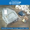 Spartan Industrial - 6" X 9" (200 Count) Crystal Clear Resealable Cello Poly Bags for Jewelry, Cards, Photos, Envelopes - Self Seal & Reinforced