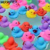 90-Pack Mini Rubber Ducks Set, Mini Colorful Rubber Duckies Bath Toy for Child,Float & Squeak Tiny Ducks Pool Toy Set for Kids Party Favors,Birthday Party Supplies,Prize Rewards