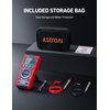 AstroAI Digital Multimeter Tester TRMS 20000 Counts with Higher Resolution Auto-Ranging Voltmeter; Accurately Measures Voltage Current Resistance Diodes Continuity Duty-Cycle Capacitance Temperature
