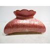 Generic Black, gold or pink hair claw clip (Primary color: Light pink), 1 Count (Pack of 1)