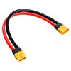 Hobbypark XT60 Male to Female Adapter Connectors Converter Plugs with 10AWG Gauge Cable Wire High Current for RC Lipo Battery (2-Pack)