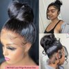 360 Lace Front Wigs Human Hair Pre Plucked Body Wave 360 Full Lace Frontal Human Hair Wigs for Black Women Hd Lace Wig with Baby Hair Around Natural Color (22 Inch)