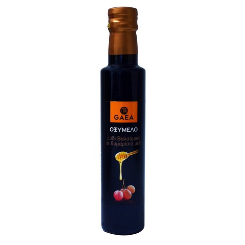 Oxymelo-The Balsamic vinegar of the ancient Greeks. Balsamic Vinegar With Thyme Honey 250ml (8.50oz)