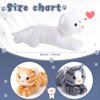 Harrycle 3 Pcs 9 Inch Cat Stuffed Animal Plush Cat Cute Stuffed Cat Plush Toys Small Cat Stuffed Animal Sleeping Gifts for Boys Girls Pet Christmas Party Favors Supplies Decoration