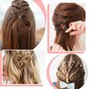 TUUXI Clear Elastics Hair Bands 1500 Pcs Mini Hair Rubber Bands Small Elastics Hair Ties No Damaged Hair Accessories for Women Braids