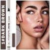 AWCCXMYM Eyebrow Pencil Brow Pencil,Waterproof Eyebrow Pencil Brow Pen with Micro-Fork Tip,Long Lasting Eyebrow Microblading for Natural Beautiful Eye Brown Makeup - Chestnut