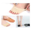 Open Five Toes Half Socks, Breathable Sweat-Absorbent Peep Toe Forefoot Socks Anti-Slip Lace Invisible Forefoot Pad, Relief Foot Pain Toe Separator Socks Women Flat High Heels Heelless Toeless Socks