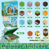 ToyUnited Magnetic Blocks-100PCS Magnetic Building Blocks Magnetic Cube Stacking, Build Forest World Set, STEM Montessori Sensory Toys for Kids Boys Girls Ages 3 4 5 6 7 8 9 10 Easter Birthday Gifts