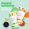 TIARA Natural Deodorant - Natural Deodorant for Women and Men, Aluminum & Paraben Free Vegan Deodorant with Shea Butter and Vitamin E - 24 Hour Odor Control - Melon & Cucumber Scented Deodorant