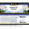Bianca Rosa Sesame Oil, Roasted - 100% Pure, Cold Pressed (3.40 fl oz, ZIN: 428373) - 2 Pack
