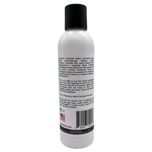 BedBug Be Gone Scalp and Hair Treatment Shampoo for Humans with Flaky, Dry, Itchy Scalp - Reduces Scalp Itching, Redness, Irritation 6 oz