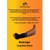 COPPER HEAL Long WRIST Brace compression Sleeve wraps Adjustable Bandage Right & Left Hands Strap Short Sleeves Wrap Recovery carpal tunnel wrist brace night support thumb