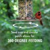 Perky-Pet 517282 Copper Panorama Bird Feeder 312C, 1 Tier