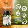 PureTea Green Tea Extract Pills 1000mg with EGCG - 98% Standardized Polyphenols - 3X Absorption Green Tea Capsules for Natural Energy - Heart Support with Antioxidants, Gentle Caffeine - 60 Capsules