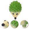 POPETPOP Squeaky Dog Toy Hedgehog - Interactive Latex Squeak Dog Bite Toy, Spiky Soft Rubber Puppy Teeth Clean Toy for Small Medium Dogs
