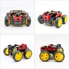 Adeept 4WD Smart Robot Kit Compatible with Raspberry Pi 4 3 Model B+ B, OpenCV Target Tracking, Real-Time Video, AWR Robotic Car Kit Adult with PDF